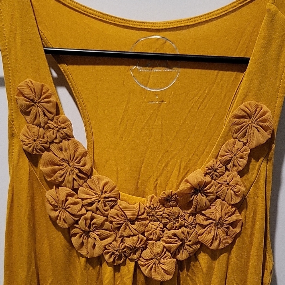 INC International Concepts Mustard Yellow Dress - Picture 4 of 4